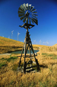 Old Fashioned Windmill